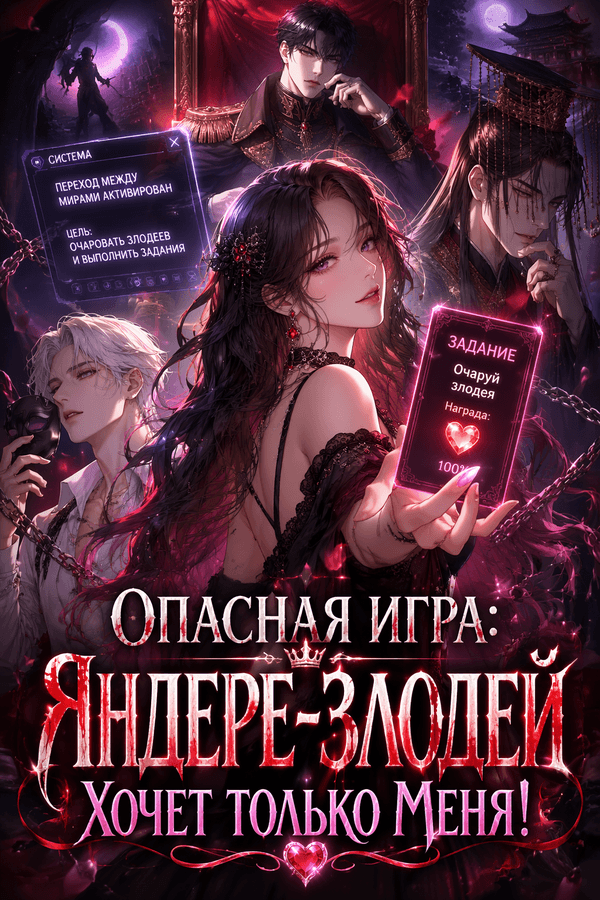 Опасная игра: Яндере-злодей хочет только меня!