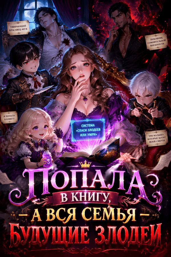 Попала в книгу, а вся семья — будущие злодеи