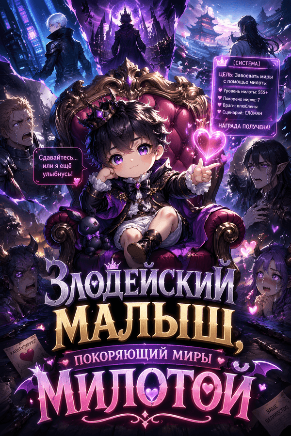 Злодейский малыш, покоряющий миры милотой