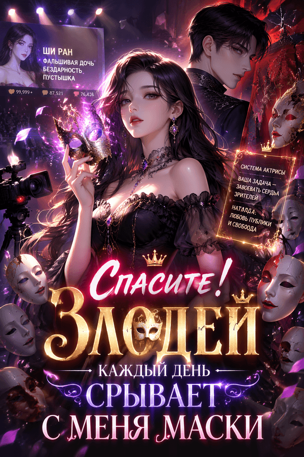 Спасите! Злодей каждый день срывает с меня маски