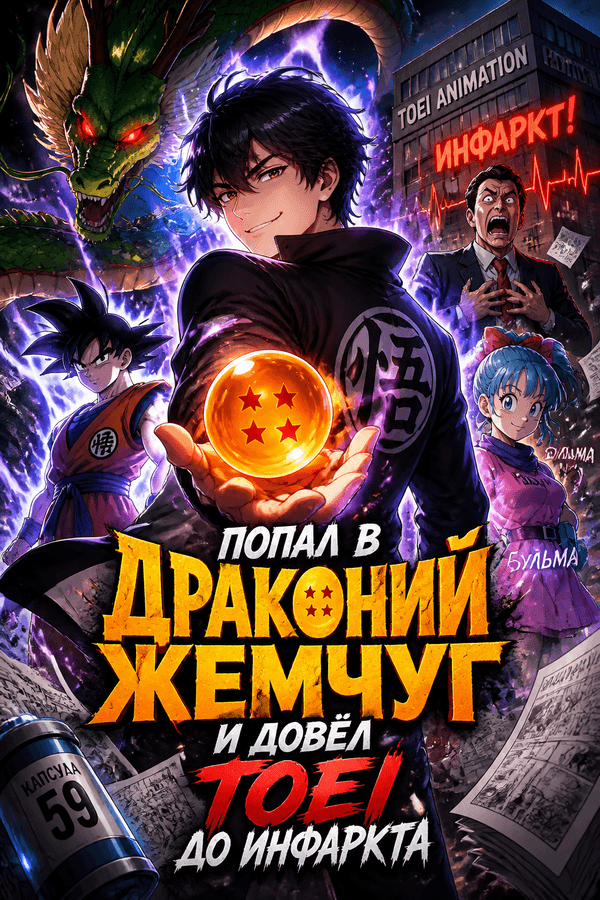 Попал в Драконий жемчуг и довёл Toei до инфаркта