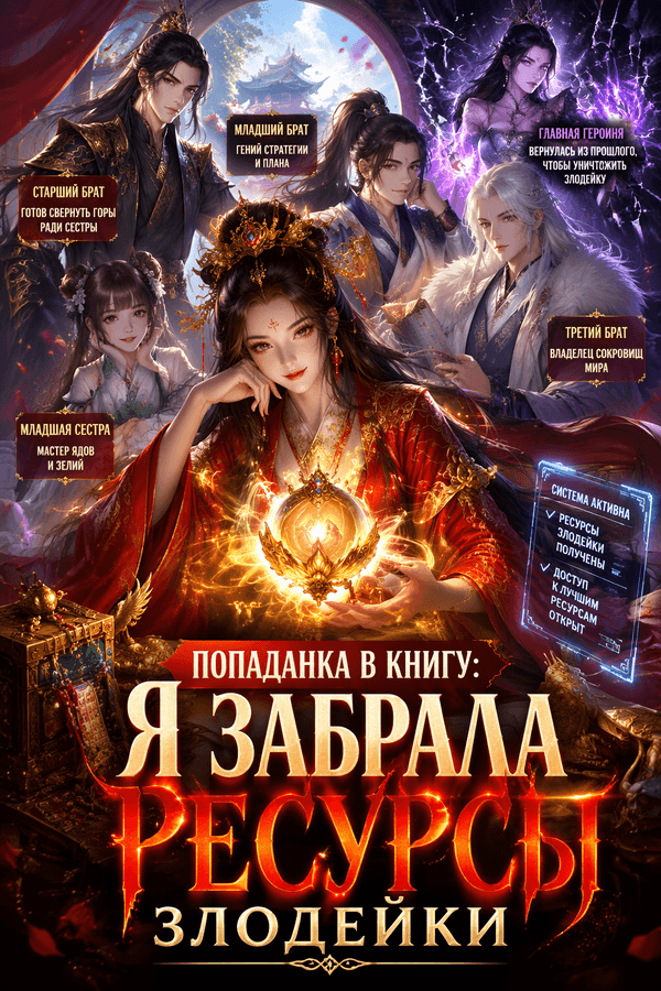 Попаданка в книгу: Я забрала ресурсы злодейки