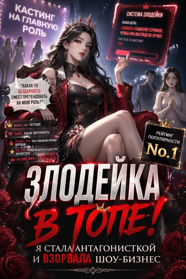Злодейка в топе! Я стала антагонисткой и взорвала шоу-бизнес