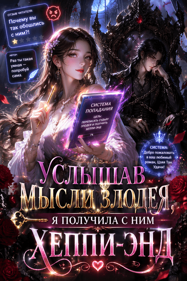Услышав мысли злодея, я получила с ним хеппи-энд