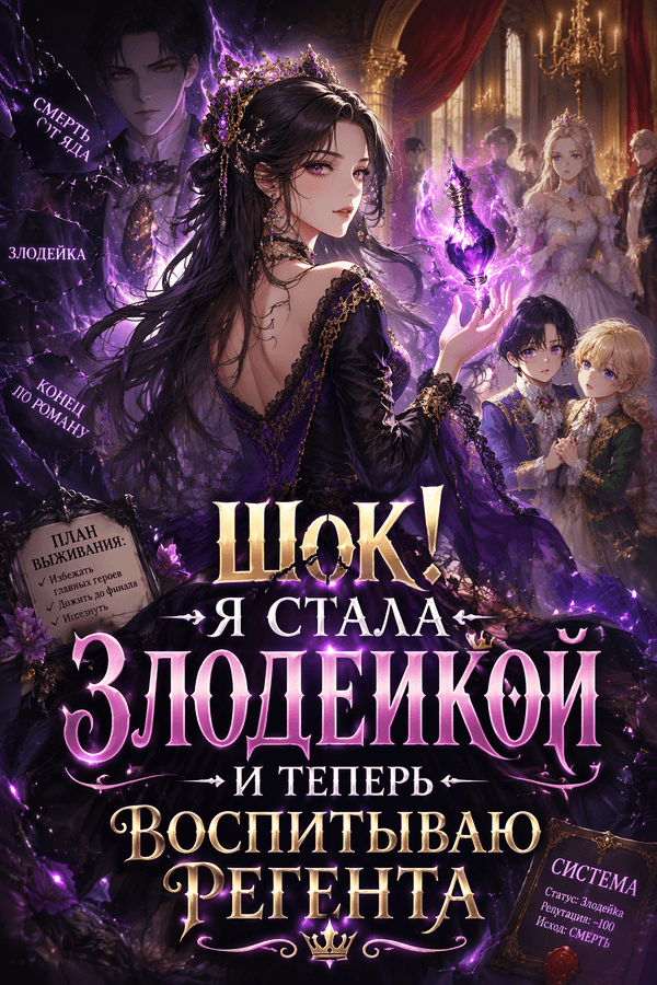 Шок! Я стала злодейкой и теперь воспитываю регента