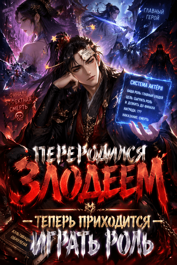 Переродился злодеем — теперь приходится играть роль