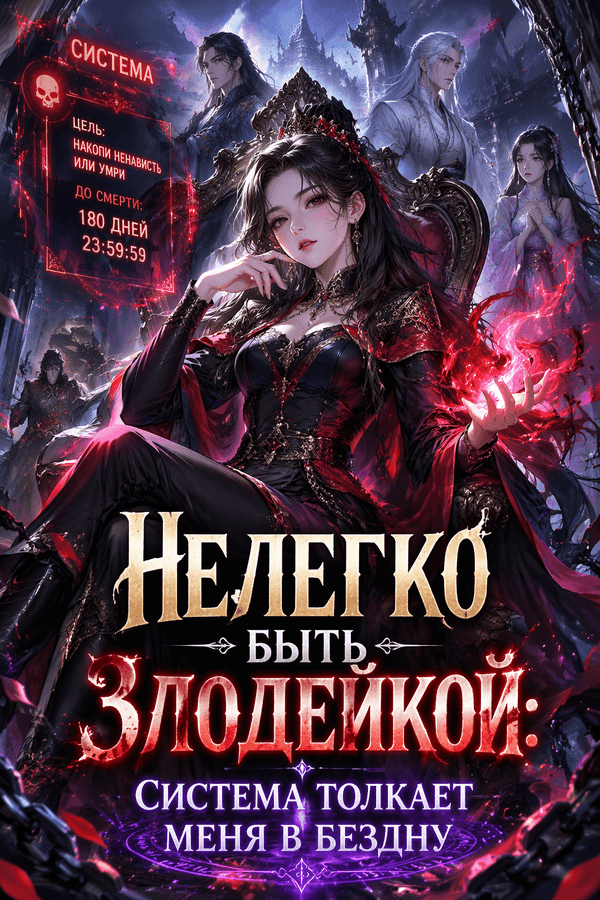 Нелегко быть злодейкой: Система толкает меня в бездну
