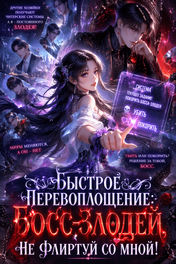 Быстрое перевоплощение: Босс-злодей, не флиртуй со мной!