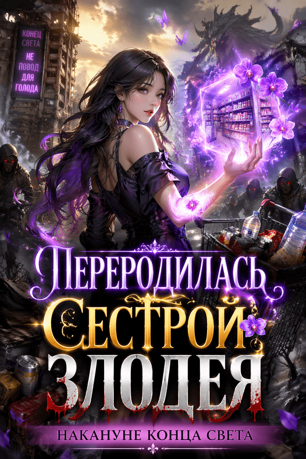 Переродилась сестрой злодея накануне конца света