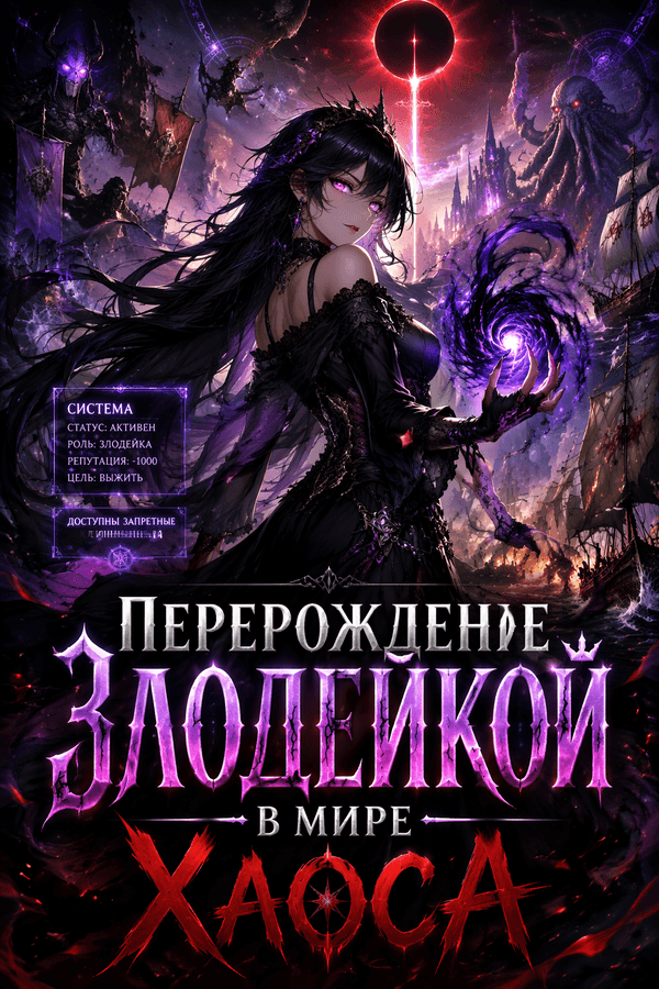 Перерождение злодейкой в мире хаоса