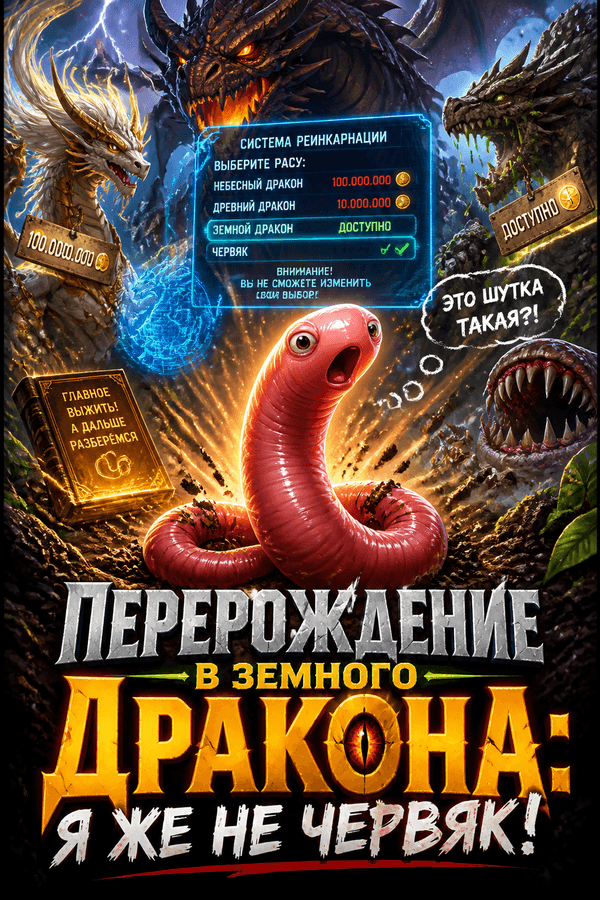 Перерождение в земного дракона: Я же не червяк!