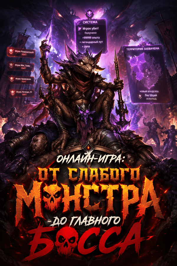 Онлайн-игра: От слабого монстра до главного босса
