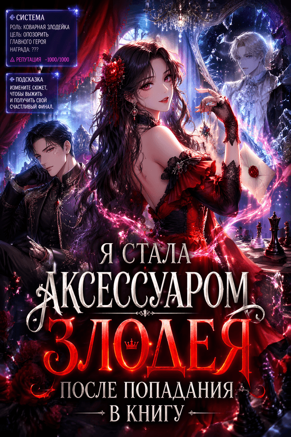 Я стала аксессуаром злодея после попадания в книгу