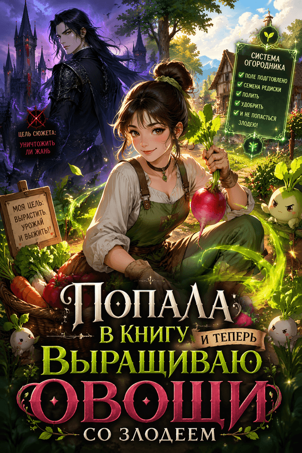 Попала в книгу и теперь выращиваю овощи со злодеем