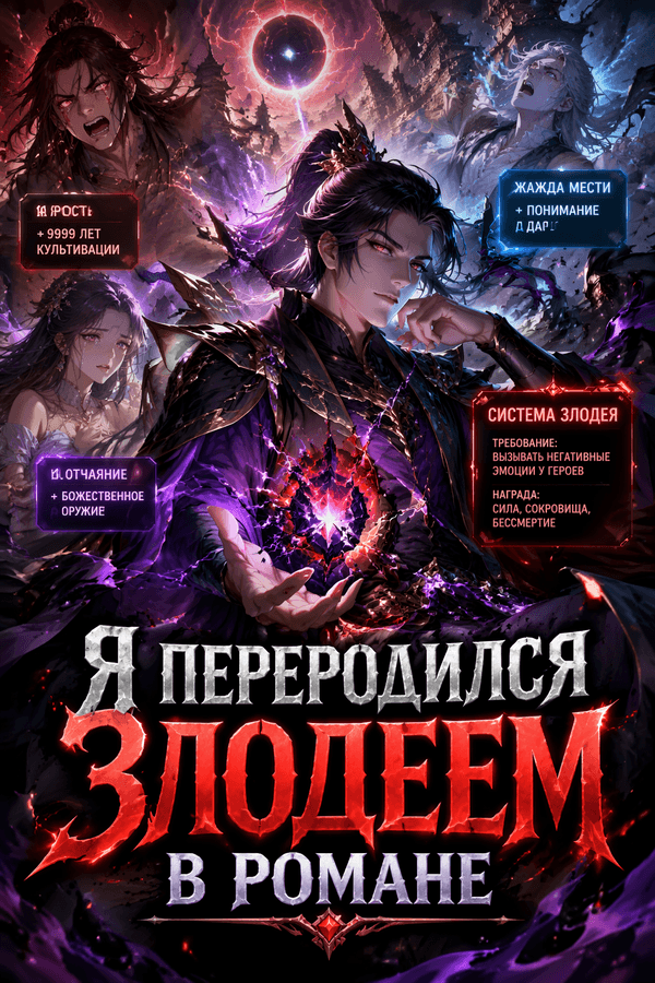 Я переродился злодеем в романе