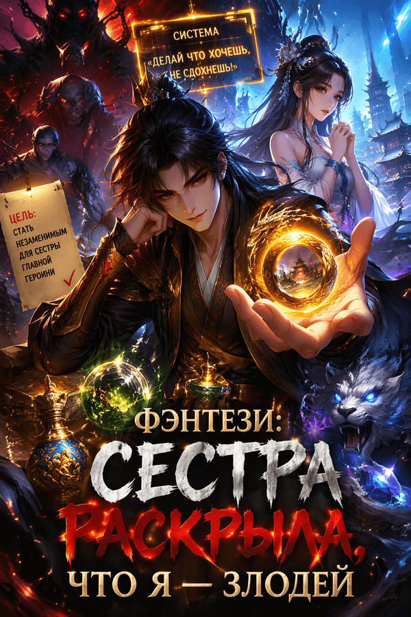 Фэнтези: Сестра раскрыла, что я — злодей