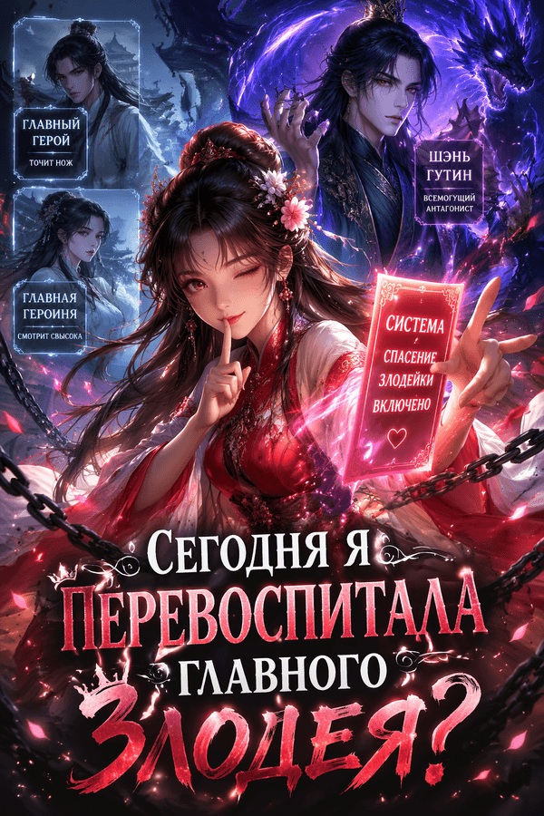 Сегодня я перевоспитала главного злодея?