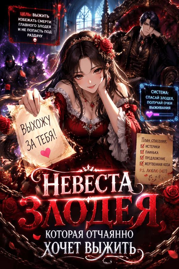 Невеста злодея, которая отчаянно хочет выжить
