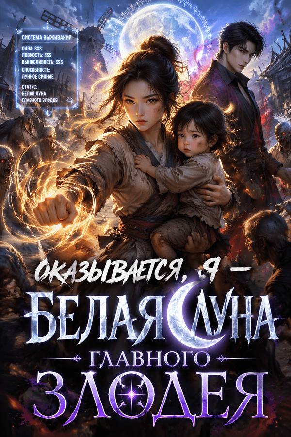 Оказывается, я — белая луна главного злодея