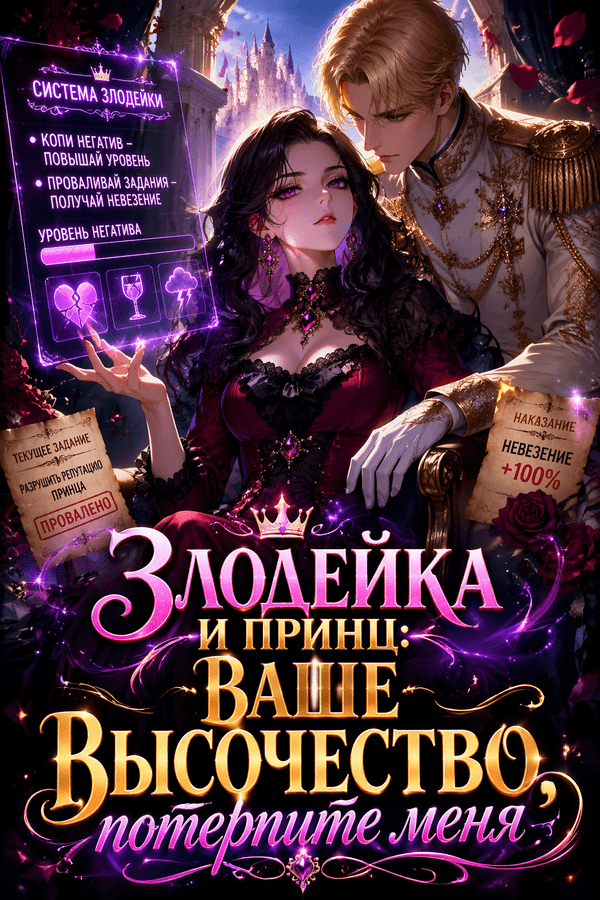 Злодейка и принц: Ваше Высочество, потерпите меня