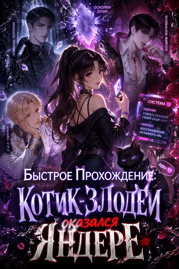 Быстрое прохождение: Котик-злодей оказался яндере