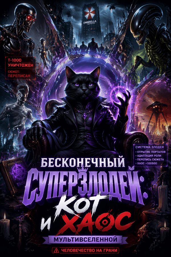 Бесконечный суперзлодей: Кот и хаос мультивселенной