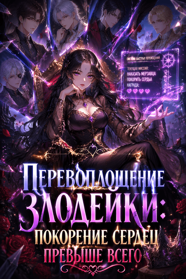 Перевоплощение злодейки: покорение сердец превыше всего