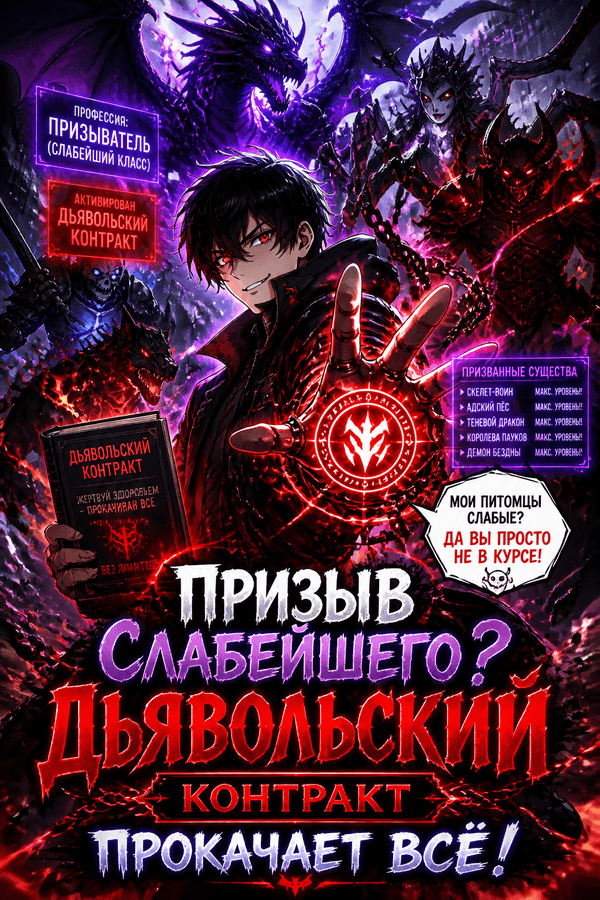 Призыв слабейшего? Дьявольский контракт прокачает всё!