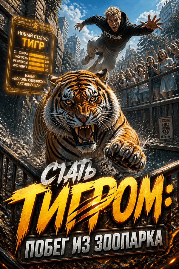 Стать тигром: побег из зоопарка