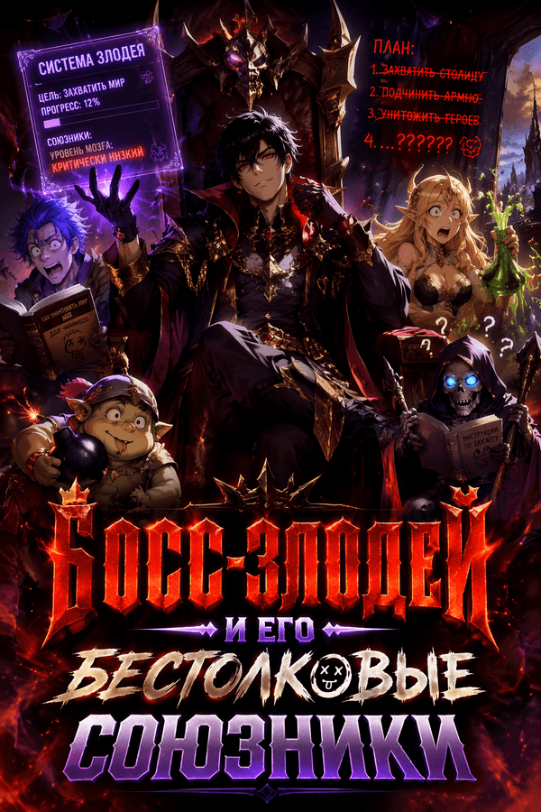 Босс-злодей и его бестолковые союзники