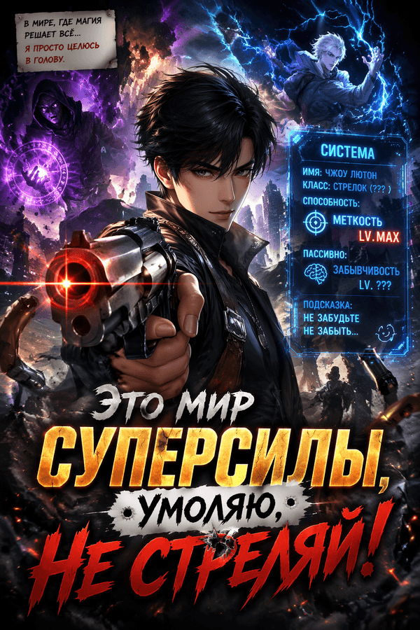 Это мир суперсилы, умоляю, не стреляй!