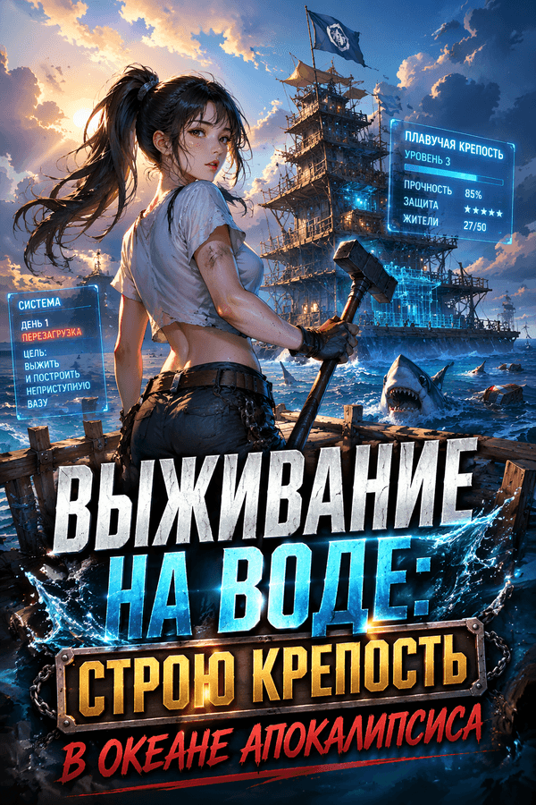 Выживание на воде: Строю крепость в океане апокалипсиса