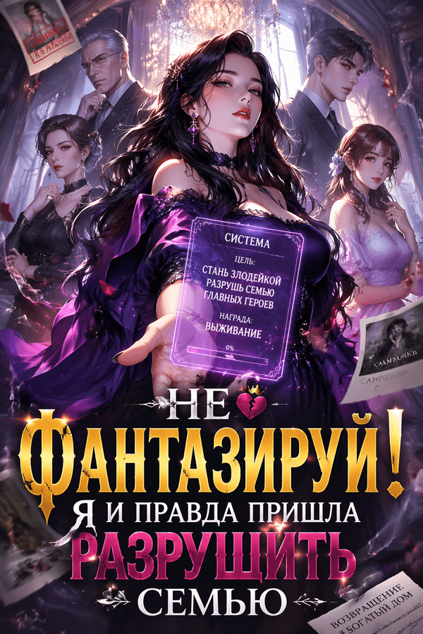 Не фантазируй! Я и правда пришла разрушить семью