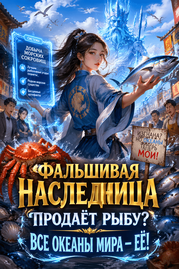 Фальшивая наследница продаёт рыбу? Все океаны мира — её!