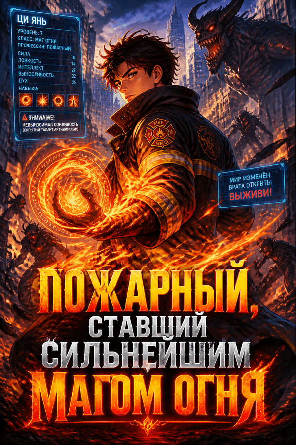 Пожарный, ставший сильнейшим магом огня