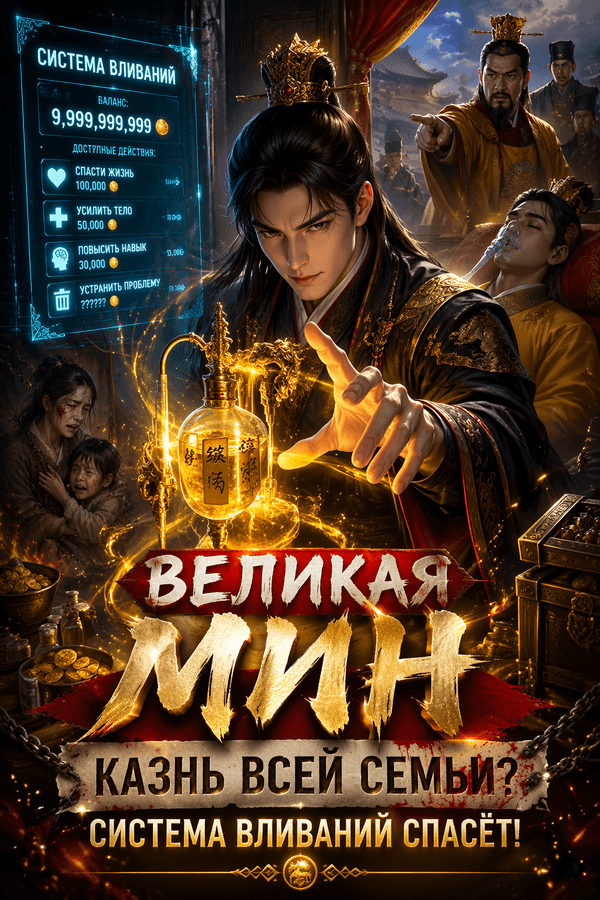 Великая Мин: Казнь всей семьи? Система вливаний спасёт!