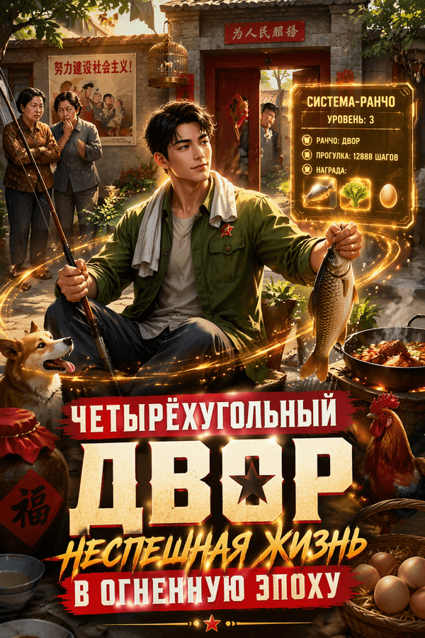 Четырёхугольный двор: Неспешная жизнь в огненную эпоху