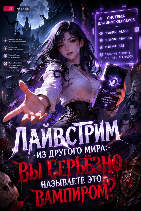 Лайвстрим из другого мира: вы серьёзно называете это вампиром?