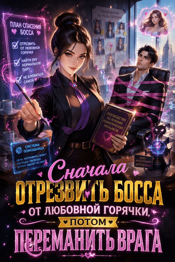 Сначала отрезвить босса от любовной горячки, потом переманить врага