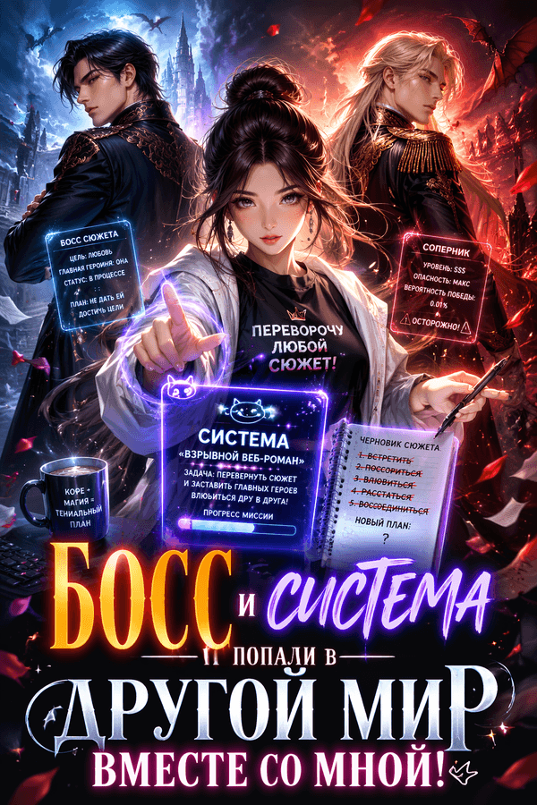 Босс и система попали в другой мир вместе со мной!