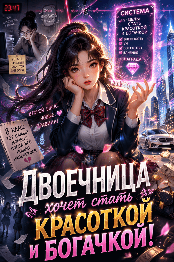 Двоечница хочет стать красоткой и богачкой!