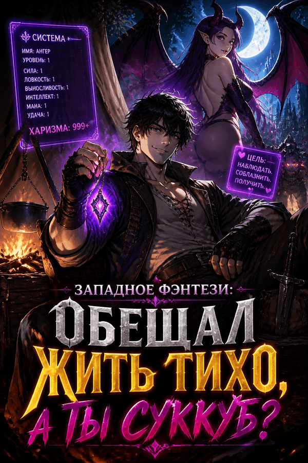 Западное фэнтези: обещал жить тихо, а ты суккуб?