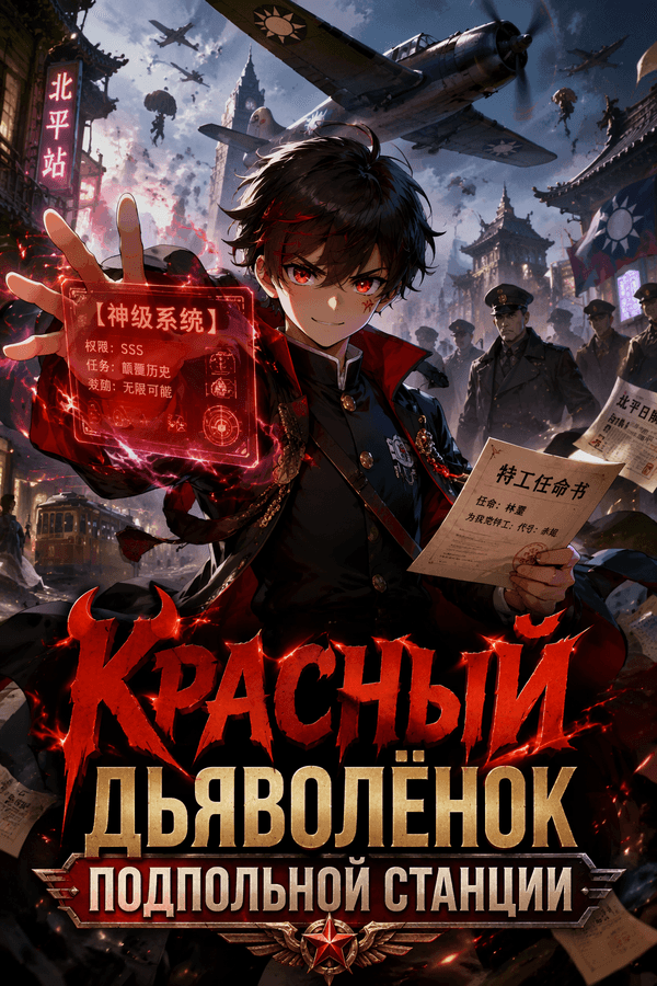 Красный дьяволёнок подпольной станции