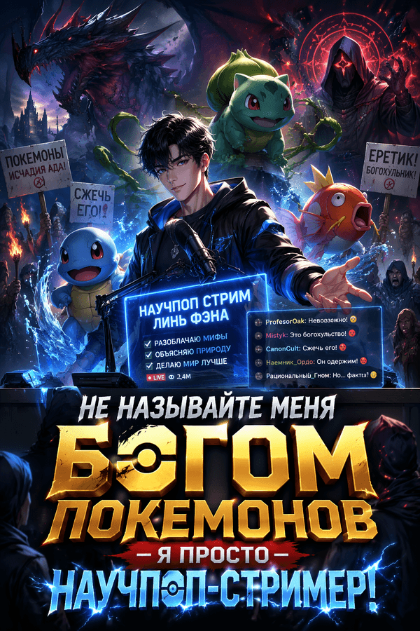 Не называйте меня богом покемонов — я просто научпоп-стример!