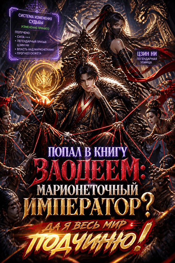 Попал в книгу злодеем: марионеточный император? Да я весь мир подчиню!