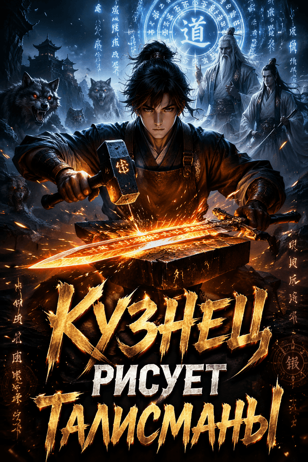 Кузнец рисует талисманы