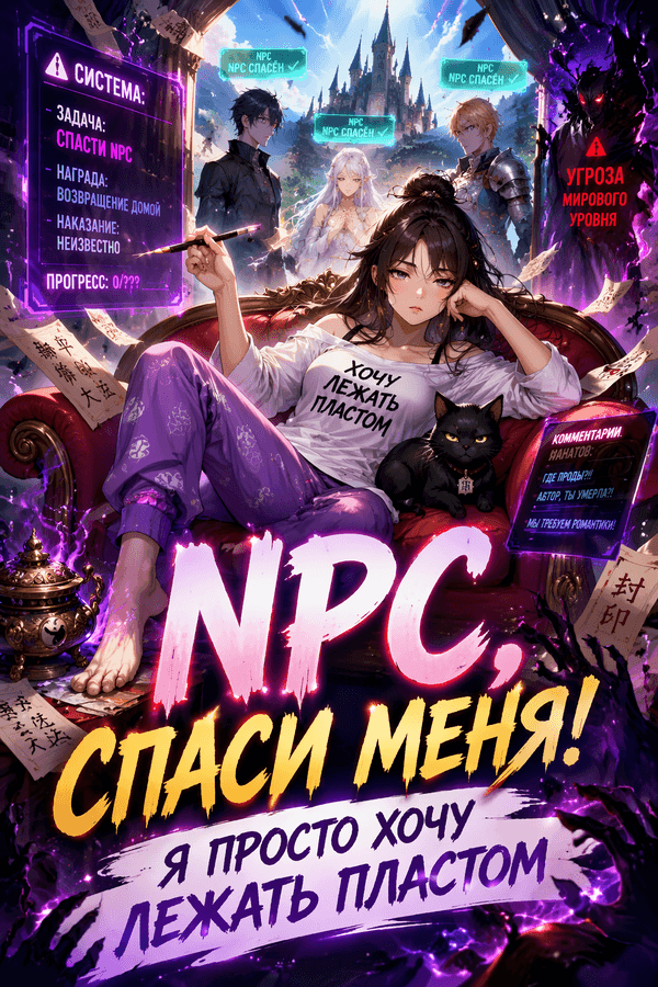 NPC, спаси меня! Я просто хочу лежать пластом