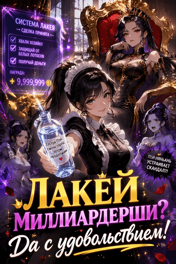 Лакей миллиардерши? Да с удовольствием!