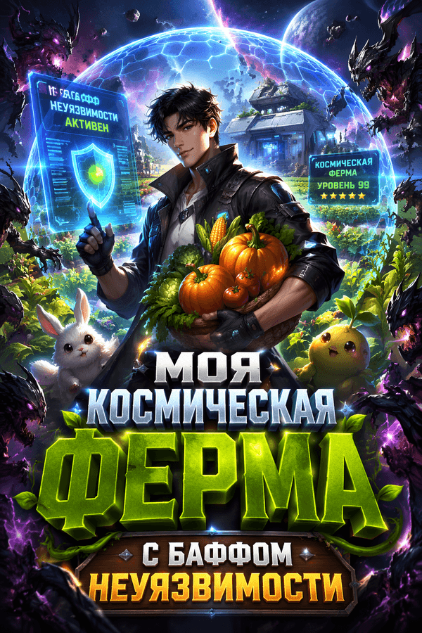 Моя космическая ферма с баффом неуязвимости