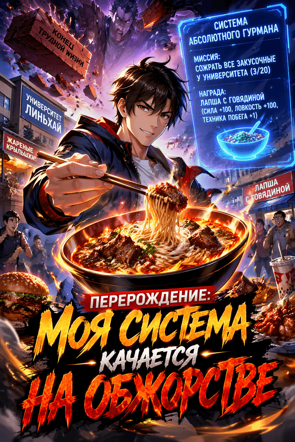 Перерождение: Моя система качается на обжорстве